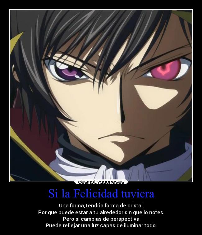 Si la Felicidad tuviera -