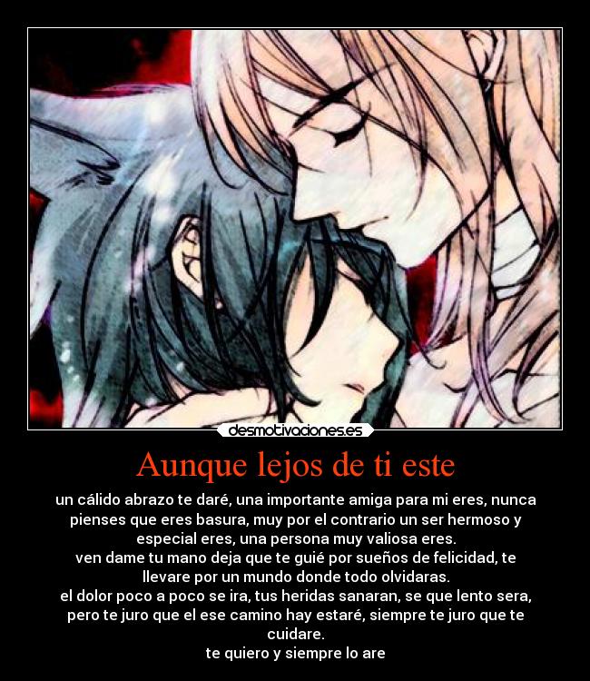 Aunque lejos de ti este -