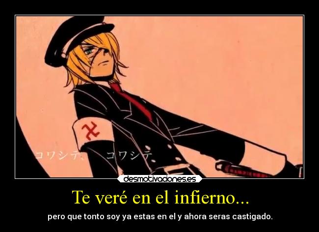 Te veré en el infierno... - 