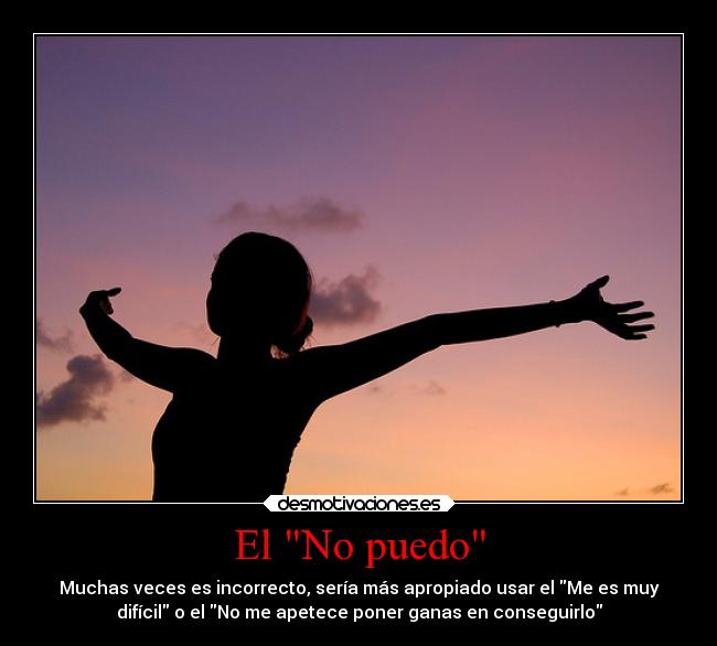 El No puedo - 