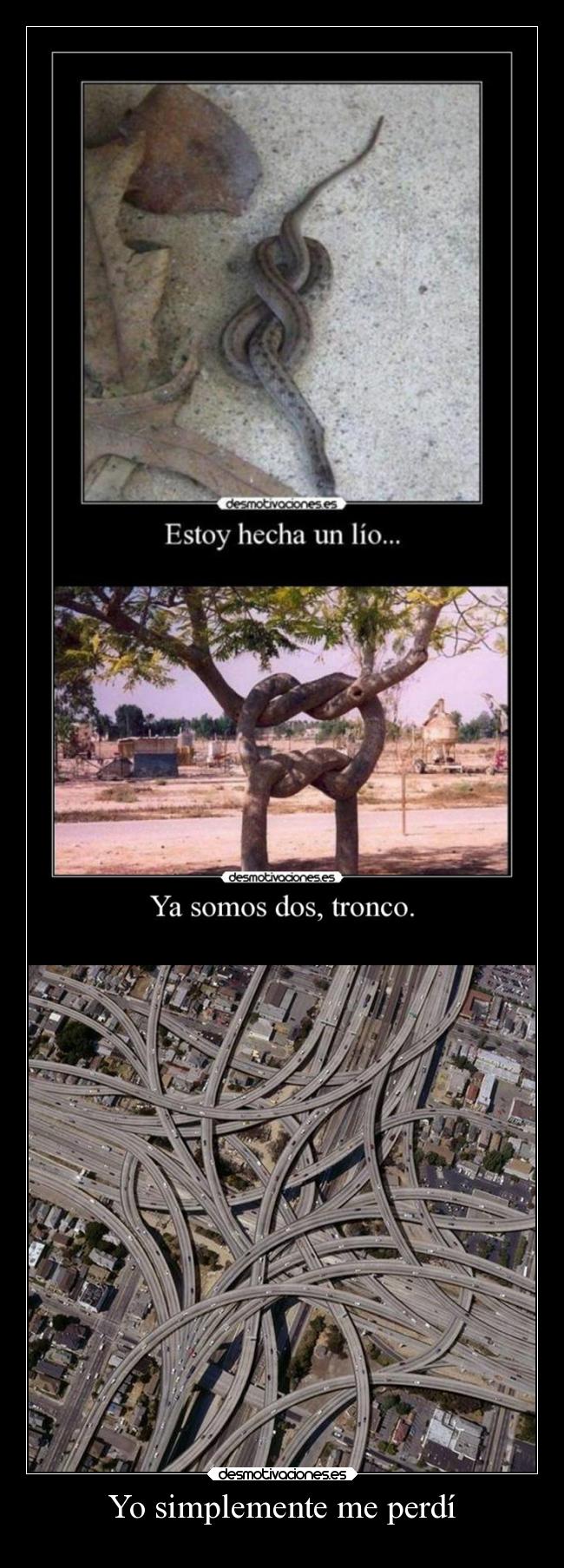 Yo simplemente me perdí - 