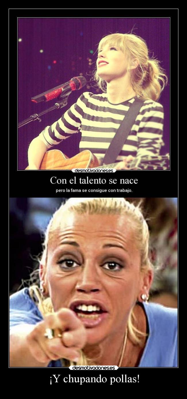 ¡Y chupando pollas! - 