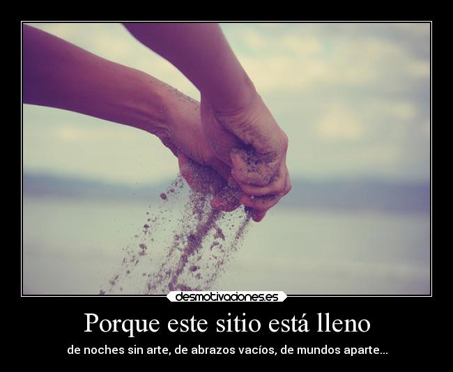 Porque este sitio está lleno - 