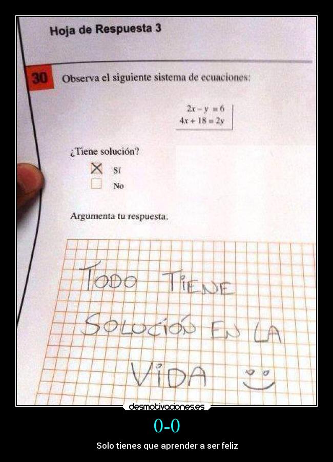 0-0 - Solo tienes que aprender a ser feliz
