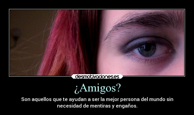 ¿Amigos? - 