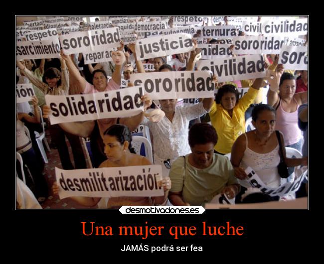 Una mujer que luche - 