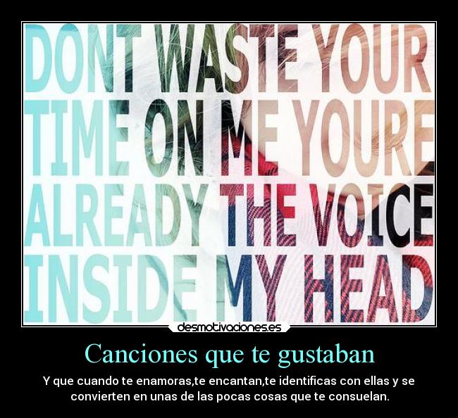 Canciones que te gustaban -