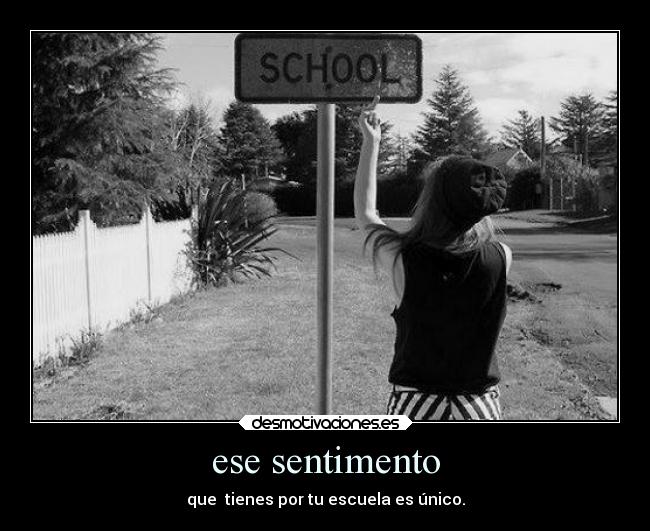 ese sentimento -