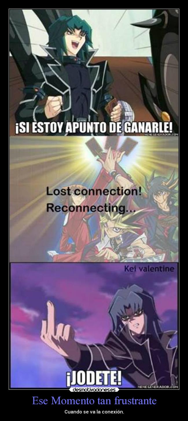 Ese Momento tan frustrante -