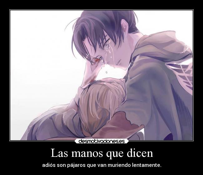 carteles anime petra ral rivaille levi shingeki kyojin desmotivaciones