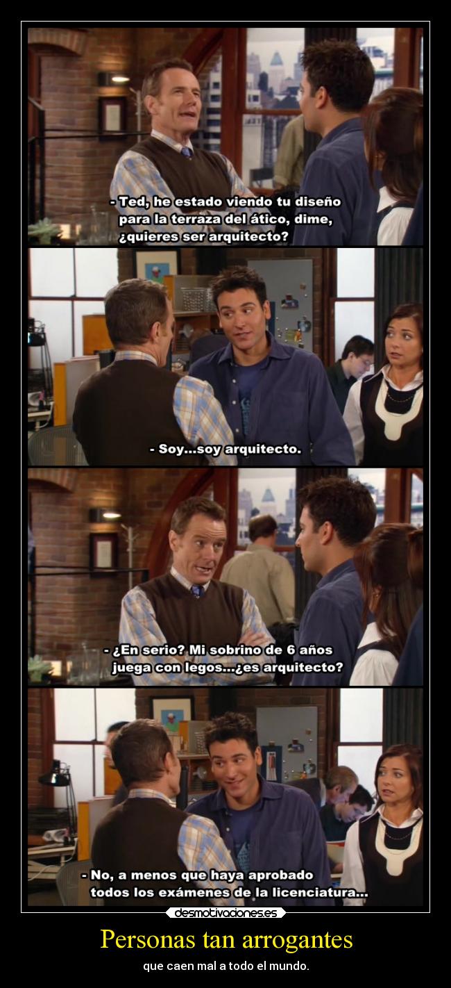 carteles 2x06 himym ccavm desmotivaciones
