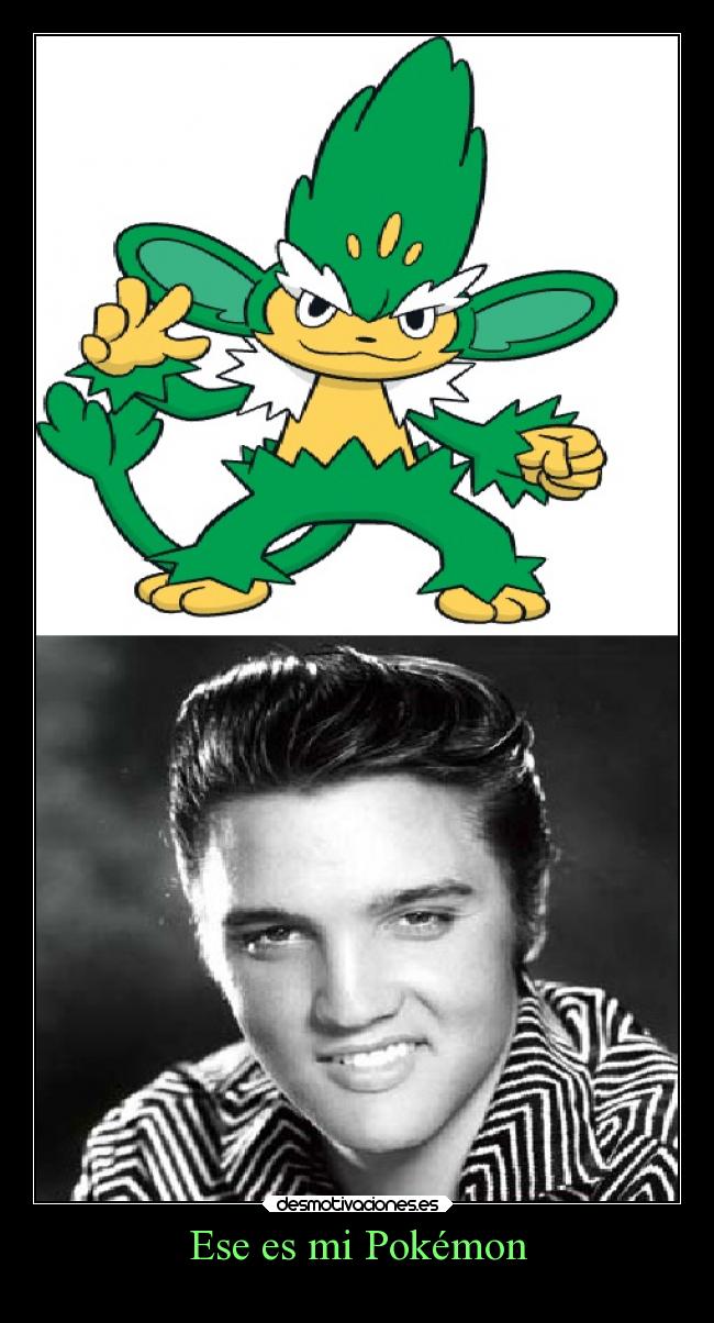 carteles pokemon pokemon anime otaku devilbrigade simisage elvis presley parecidos razonablemente unova risas cierto desmotivaciones