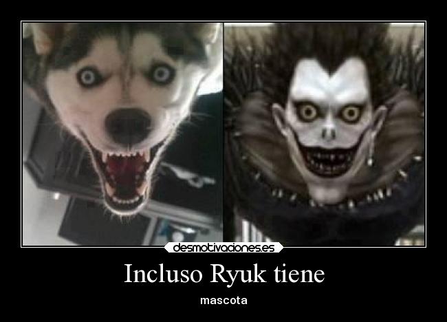 Incluso Ryuk tiene - mascota