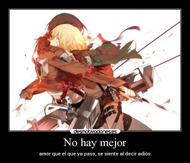 carteles anime shingeki kyojin ymir historia reiss christa renz desmotivaciones