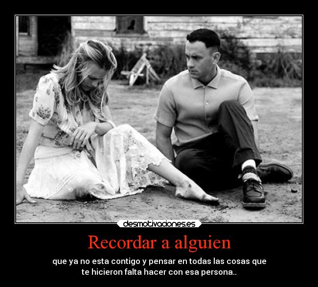Recordar a alguien -