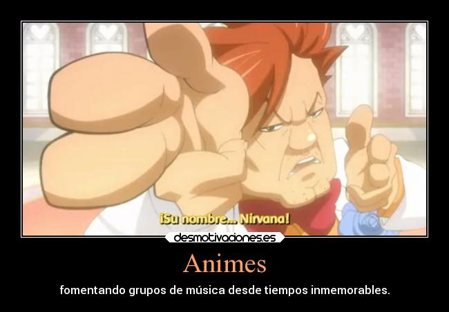 carteles fairy tail nirvana clandominadores ejercitodemar desmotivaciones