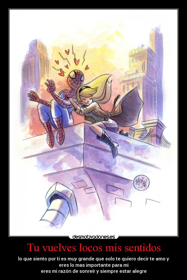 Tu vuelves locos mis sentidos - 