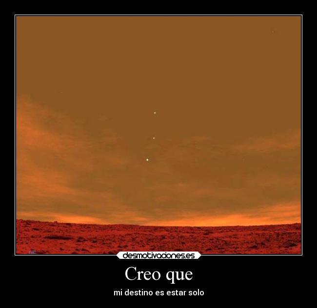 Creo que - 