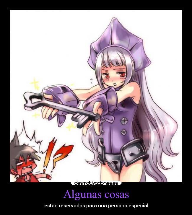 Algunas cosas -