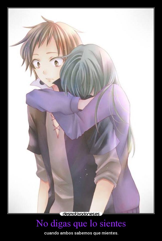 No digas que lo sientes - 