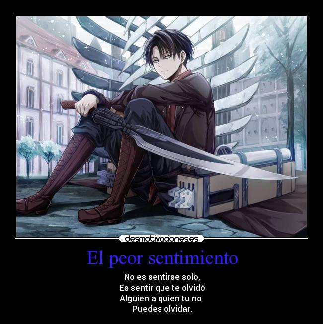 El peor sentimiento -