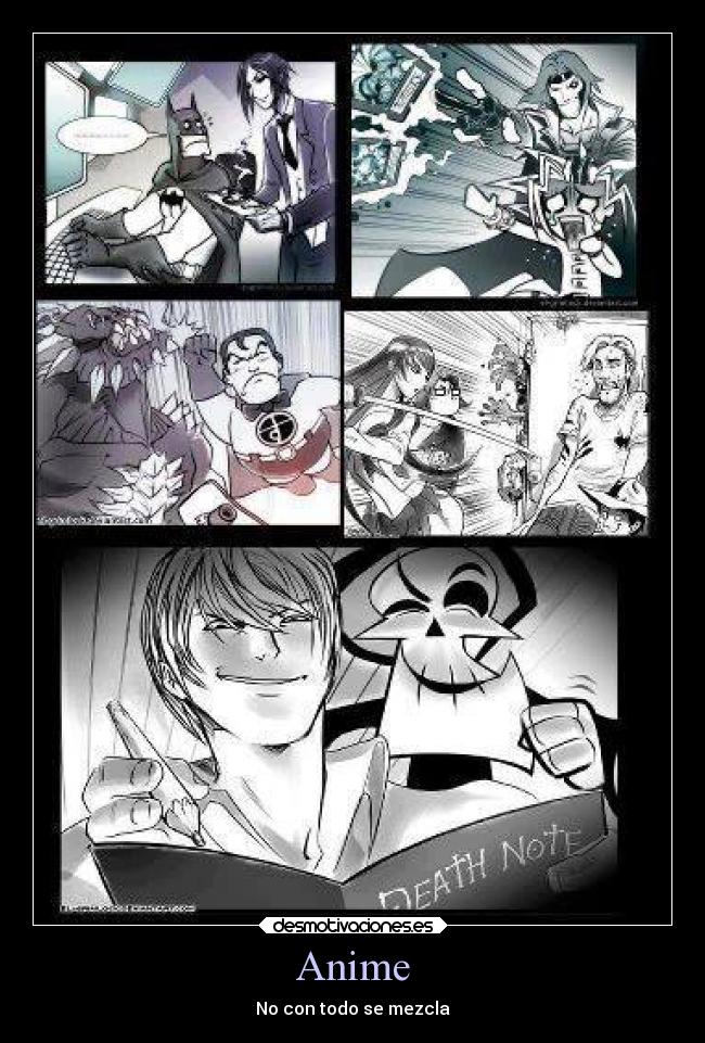Anime - No con todo se mezcla