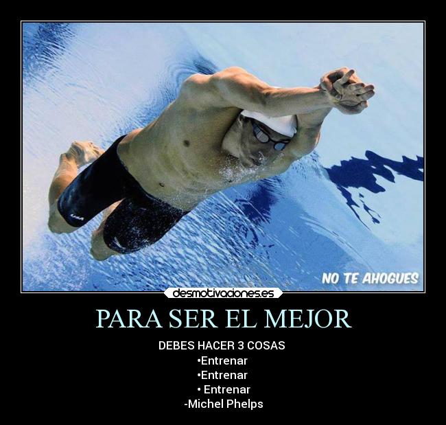 carteles natacion desmotivaciones