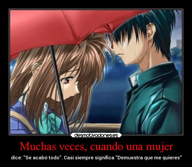 carteles mujer amor desmotivaciones