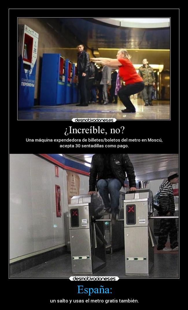 carteles espana humor espana metro idea tumblr desmotivaciones