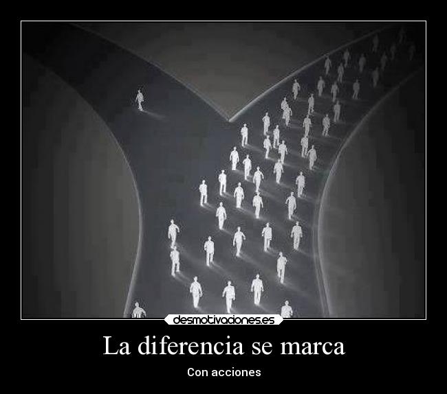 La diferencia se marca - 