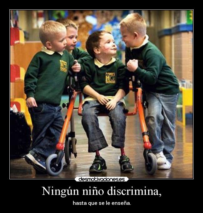 carteles alegria mundo madurar vida discriminacion desmotivaciones