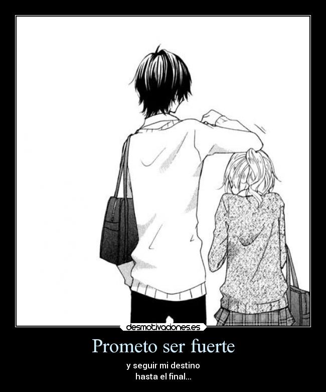 Prometo ser fuerte -
