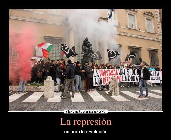 La represión - 