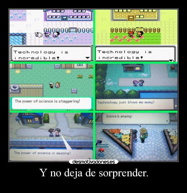 Y no deja de sorprender. - 