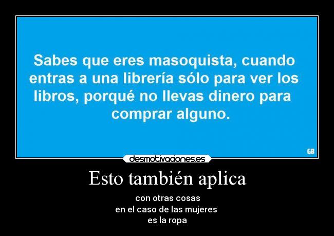 Esto también aplica - 