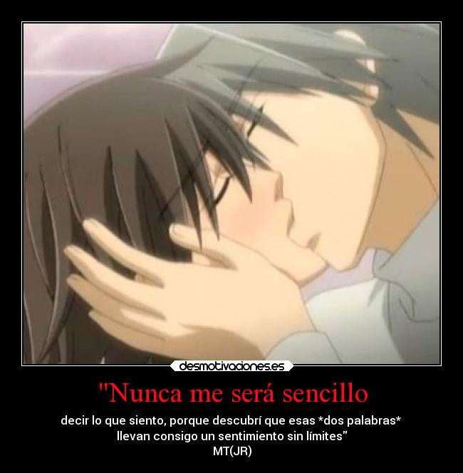 Nunca me será sencillo - 