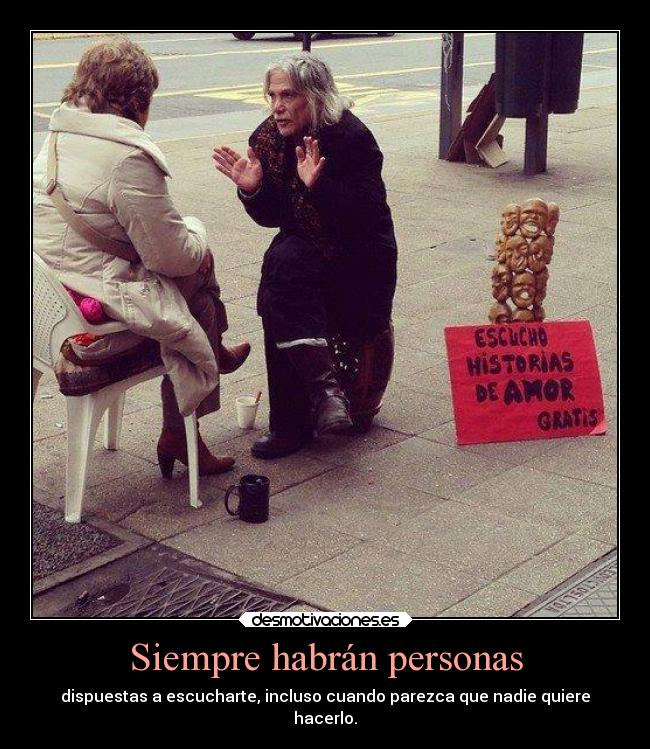 Siempre habrán personas - 