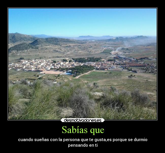 Sabías que - cuando sueñas con la persona que te gusta,es porque se durmio
pensando en ti