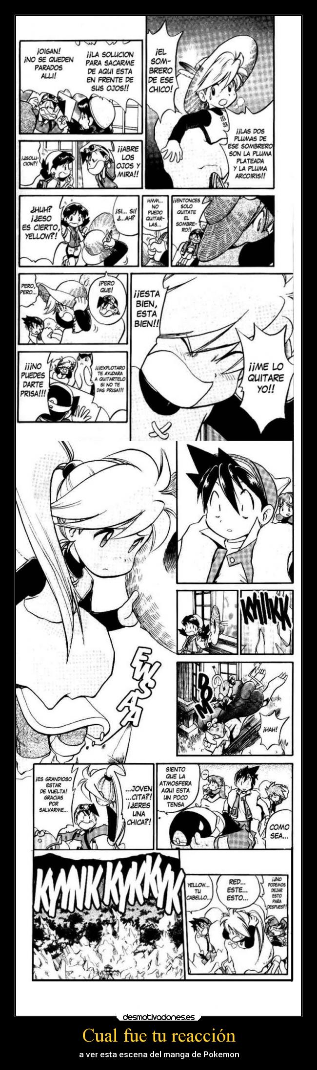carteles anime pokemon reaccion gracioso desmotivaciones