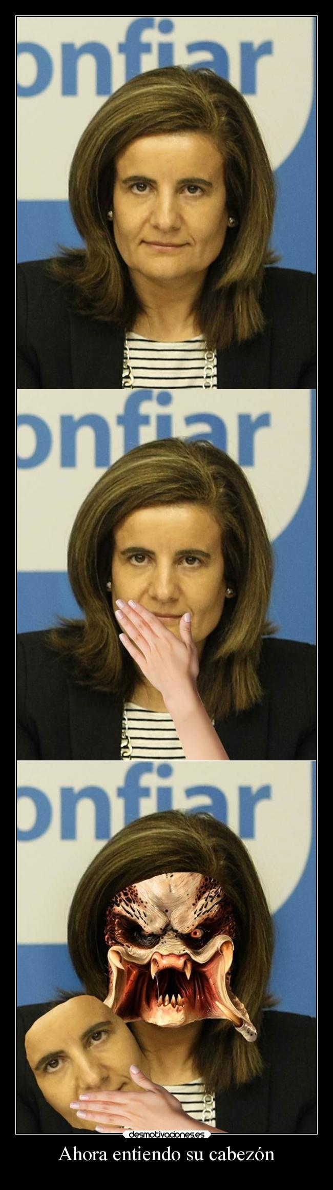 Ahora entiendo su cabezón - 