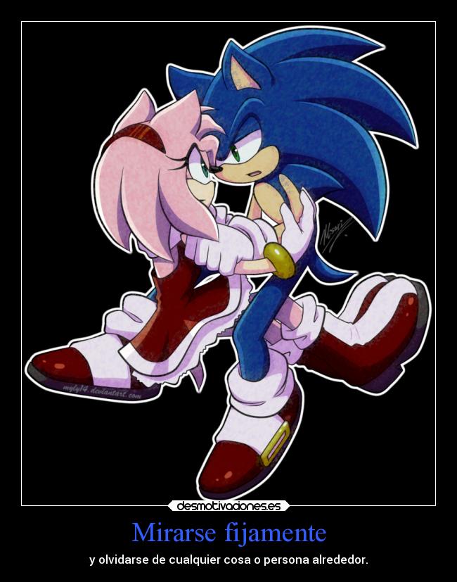 Mirarse fijamente -