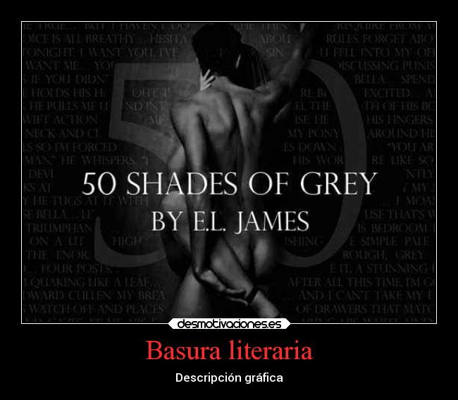 Basura literaria - Descripción gráfica