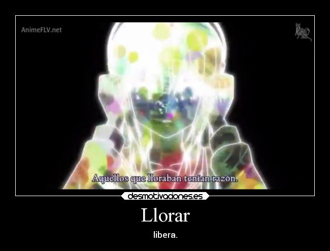 Llorar - libera.