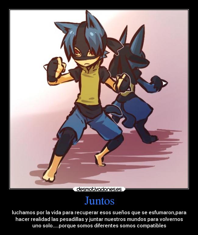 carteles lucario pokemon escribi sin sentido lol desmotivaciones