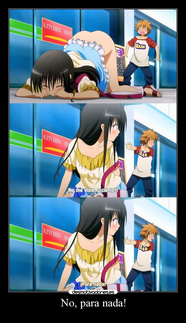 No, para nada! -