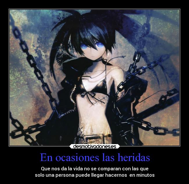 En ocasiones las heridas - 