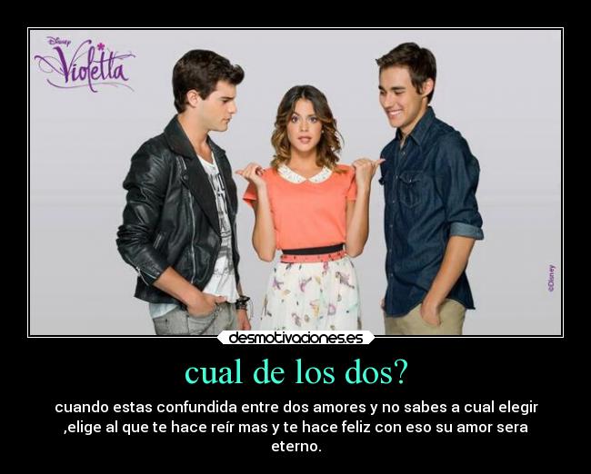 cual de los dos? - 