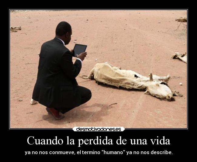 Cuando la perdida de una vida -