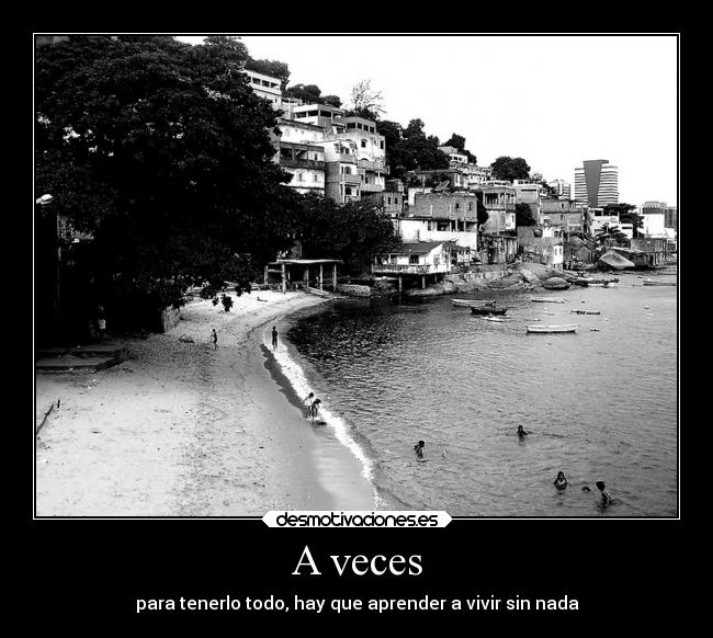 A veces -