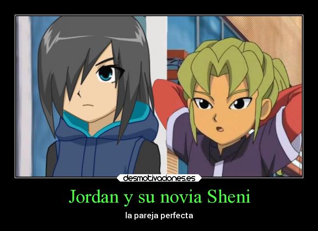 Jordan y su novia Sheni - la pareja perfecta